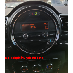 Radio dedykowane Mini 2015r w górę dla aut bez fabrycznej nawigacji Ekran 7 cali HD MultiTouch Android 8.1 Ram4GB Dysk 32GB CPU 8x1,5Ghz GPS OBD2 DVR